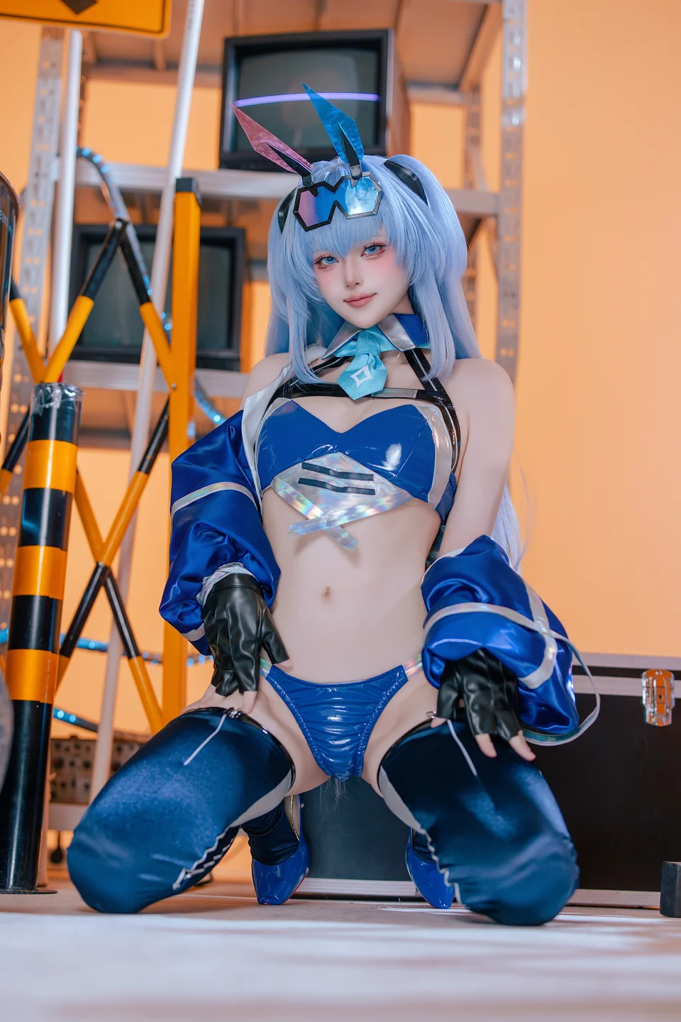 屿鱼 - No.082 碧蓝航线 花园赛车服 [82P-792MB] tg@simisebaisi 【丝足阁】059.webp